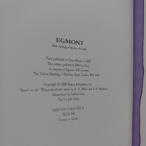 Lot 3 Winnie The Pooh Books All About Piglet Tigger Eeyore Disney 2018 - Picture 8 of 14